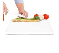 Acrylic Cutting Board | Transparent Acrylic Chopping Mat - Non-Slip Chopping Mat - for Kitchen Restaurant Catering Commercial Countertop Camping Outdoor Apartment