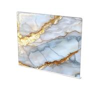 Acrylic Cutting Board With Lip Non-Slip Over The Counter Cutting Board Essential Gadgets Marble Silver Neutral