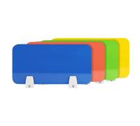 Acrylic Desk Divider Acoustic Partition for Noise Reduction Stylish Office & School Cubicle Separator Visual Distraction Shield for Improved Workspace Focus