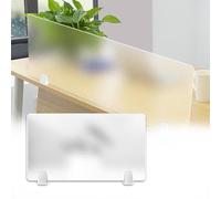 Acrylic Desk Freestanding Acoustic Partition with Clips Matte Noise Reduction and Visual Distraction Barrier 40 x 30 cm Ideal for Home and Office Use