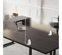 Acrylic Desk Partitions Freestanding Privacy Screens for Enhanced Workplace Privacy in Offices Classrooms and Libraries - Perfect for Creating a Focused Environment