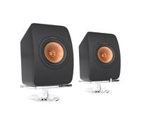 Acrylic Desktop for KEF LS50 Meta Speaker Stand, 10°tilt Design Studio Monitor Stand, Bookshelf Desktop Audio Stand, Compatible with a Variety of Speaker Stands(1 Pair)