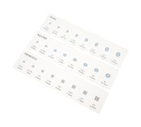 Acrylic Diamond Ring Measuring Ruler Size Shape Guide Selector 3pcs