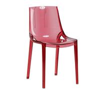 Acrylic Dining Chair - Modern Lightweight Design for Living Room and Makeup Vanity, Versatile Furniture for Elegant Home Decor