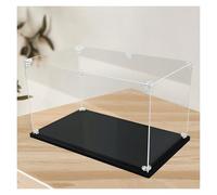 Acrylic Display Box,10cm Acrylic Display Case, Removable Clear Storage Box for Building Blocks, Protective Film Included, Large 30x60cm/11.8x23.6in, Ideal for Collectibles & Toys