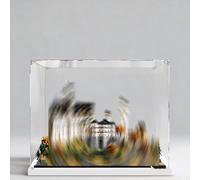 Acrylic display box compatible with L*E-GO, suitable for L*E-GO 21063 collection display, storage box, dust cover (model not included).