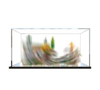 Acrylic display box compatible with L*E-GO, suitable for L*E-GO 21360 collection display, storage box, dust cover (model not included).