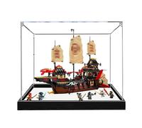 Acrylic Display Box Compatible with Lego 71848 for Collecting and Protecting Displays Clear 25.6 x 11.8 x 21.6 inches (Model not Included) (Mirrored Base + 3mm)