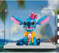 Acrylic Display Box, Designed for Lego 43249 Stitch Model Figures, Dust Proof Transparent Display Box (Not Include Model Figures) (Transparent)