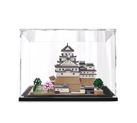 Acrylic Display Box for 21060 Himeji Castle Model,Dustproof Transparent Display Case Compatible with Lego 21060 Building Block (Only Display Case,Model is NOT Included) A,2MM