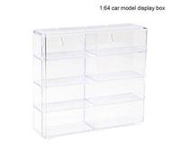 Acrylic Display Box For 8 Wheels Car Model Toy Rack Hot Door Cabinet