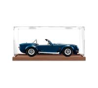 Acrylic Display Box for Le-Go for 10357 Shelby Cobra sports car Model-Transparent Collection Box, Dustproof Box,Storage Box,Display Case,Size:35x20x15cm(No Model) (Wood-2mm)