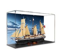 Acrylic Display Box for Lego 10335 Endurance Expedition Ship Protect Series, Gift Dust Storage Display Box (Not Include The Building Blocks) (Painted Background)
