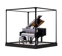 Acrylic Display Box for Lego 21323 Piano Model, Transparent Dustproof Display Box, Compatible with Lego 21323 Model (Model Not Included) (Style A)