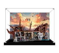 Acrylic Display Box for Lego 21363 The Goonies Pirate Ship Model, Transparent Dustproof Display Box, Compatible with Lego 21363 Model (Model Not Included) (Background-2)