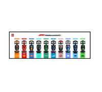 Acrylic Display Box for Lego Speed Champions for Ferrari SF-24 for F1 Race Car 77242, Transparent Dustproof Display Case, Compatible with Lego Technic 77242 Model (C)