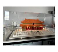 Acrylic Display Box,Stackable Clear Acrylic Display Cases for Collectibles, Portable Basketball Figurine Storage Boxes, Perfect for Home, Office, Studio, Closet (16x8x16in)