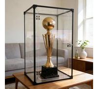 Acrylic Display Box,Tall Acrylic Trophy Display Box 8-28in, Lockable Clear Storage Case for Figures & Toys, Hinged Organizing Bin, Durable Acrylic, Perfect for Awards & Collectibles