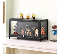 Acrylic Display Cabinet - 5-Tier Showcase, Sealed and Dustproof, Tough Texture for Living Room, Transparent on 3 Sides, Suitable for Various Scenarios