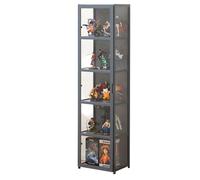 Acrylic Display Cabinet Display Cases For Collectibles Cabinet Storage Cabinet With Doors Double-door Design Transparent On Three Sides Strong Load-bearing Capacity Suitable For Various Home Storage