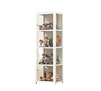 Acrylic Display Cabinet Display Cases For Collectibles Cabinet Storage Cabinet With Doors Double-door Design Transparent On Three Sides Strong Load-bearing Capacity Suitable For Various Home Storage