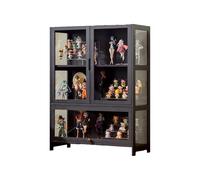 Acrylic Display Cabinet - Dustproof and Sealed Living Room Display Unit, Five Doors, Transparent Sides, Versatile for Any Scene, Stylish and Durable Home Storage