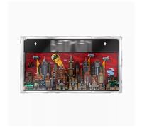 Acrylic Display Case Box Compatible with Lego 76271 Gotham City Animation Model, Protection Display Case Gift Model Compatible with Lego (Only Display Case) (Wall Mount Version)