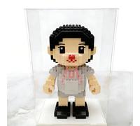 Acrylic Display Case Clear Acrylic Case for Display, Tall Countertop Collectibles Showcase, Large Dust Cover Alternative Glass Case, Assemble Storage Box(White,35x35x55cm(14x14x22in))