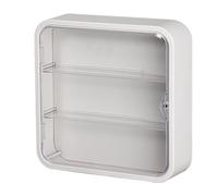 Acrylic Display Case, Clear Display Case for Figures, Wall Mounted Display Cabinet, Transparent Dust-Proof Storage Box 3-Layer Display Cases, Clear Doll Box Display Box