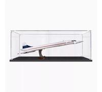 Acrylic Display Case Clear Dustproof Showcase 2mm Storage Box for 10318 Concorde Model