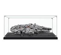 Acrylic Display Case Compatible with L-ego 75192 Millennium Falcon, Dustproof Display Case for Models Collectibles (Display Case Only) A,3mm
