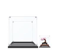 Acrylic Display Case Compatible with Lego 10281 Creator Expert Bonsai Tree, Dustproof Display Box for Models Collectables (Only Case)