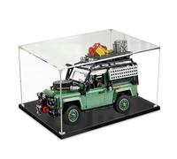 Acrylic Display Case Compatible with Lego 10317 Technic Land Rover Classic Defender Off-Road Vehicle Racing Car Model,Dustproof Transparent Display Box (Model Not Included) 3MM