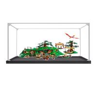 Acrylic Display Case, Compatible with Lego 10354 Shire Building Block Model, Protective UV Dust Collector Box, Protect and Decorate Your masterpieces (Box Only) (Transparent 2mm)