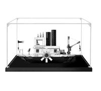 Acrylic Display Case Compatible with Lego 21317 Steamboat Willie, Dustproof Display Case for Models Collectibles(Display Case Only)(3mm)
