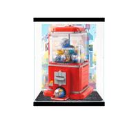 Acrylic Display Case Compatible with Lego 21358 Minifigure Vending Machine Model - Clear Dustproof Storage Box (Model Not Included) (Option D)