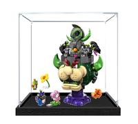 Acrylic Display Case, Compatible with Lego 72042 Prince and The CastleToys Box kit,Dustproof Box Set,Storage Box,Compatible with Lego 72042 (Display Case Only, kit not Included) (Black 3mm)