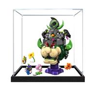 Acrylic Display Case, Compatible with Lego 72042 Prince and The CastleToys Box kit,Dustproof Box Set,Storage Box,Compatible with Lego 72042 (Display Case Only, kit not Included) (Mirror)