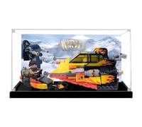 Acrylic Display case, Compatible with Lego 75414 Snowmobile Set,Dustproof, Storage Box, Transparent Case ,Compatible with 75414(Display Box only, kit not Included) (Style B)