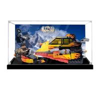 Acrylic Display case, Compatible with Lego 75414 Snowmobile Set,Dustproof, Storage Box, Transparent Case ,Compatible with 75414(Display Box only, kit not Included) (Style A)