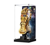 Acrylic Display Case Compatible with Lego 76191 Infinity Gauntlet Building Set, Dustproof Display Box for Models Collectables (Only Case)
