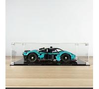 Acrylic Display Case Compatible with Lego Aston Martin Valkyrie 42208 (Clear Background)