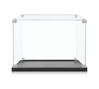Acrylic Display Case Compatible with Lego Friends Heartlake City 42670, 21061, 76294 Dustproof and Display Organization for Lego Showcase 46 x 30 x 36cm (Display Case Only)