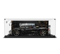 Acrylic Display Case Compatible with Lego Technic Koenigsegg Sadair's Spear Megacar 42232, Dustproof Transparent HD Backdrop Display Box (No Model Included)
