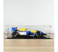 Acrylic Display Case Compatible with Lego Williams Racing FW14B & Nigel Mansell 10353 (Clear Background)
