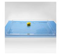 Acrylic Display Case, Floating Photo Props,Clear Shallow Water Tank, Portable Food Cosmetic Storage Box,Low Shallow Fish Tank (Color : 3mm-Clear, Size : 30x30x10cm)