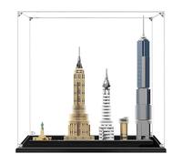 Acrylic display case for #21028 Architecture New York City, dust proof(3mm)