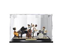 Acrylic Display Case for 21334 Jazz Band Building Blocks Model, Transparent Dustproof Display Box (Only Display Case) 2MM