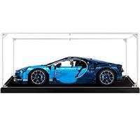 Acrylic Display Case for 42083 Technic Bugatti Chiron, Super Sports Car Exclusive Collectable Model, Transparent Dustproof Display Box, 62 x 30 x 20CM