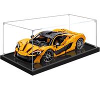 Acrylic Display Case for 42172 Mclaren P1 Car, Super Sports Car Exclusive Collectable Model, Transparent Dustproof Display Box, 62 x 30 x 20CM